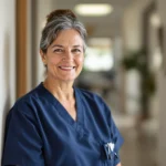 Smiling Sample Home Health caregiver
